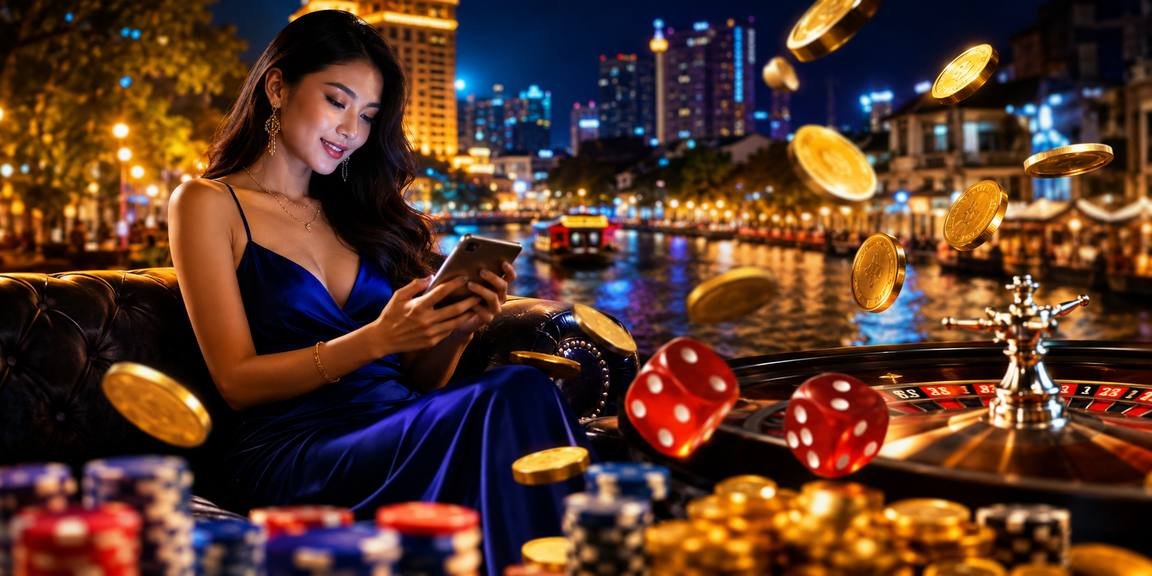 Live Baccarat dengan Dealer Sebenar di Vcity
